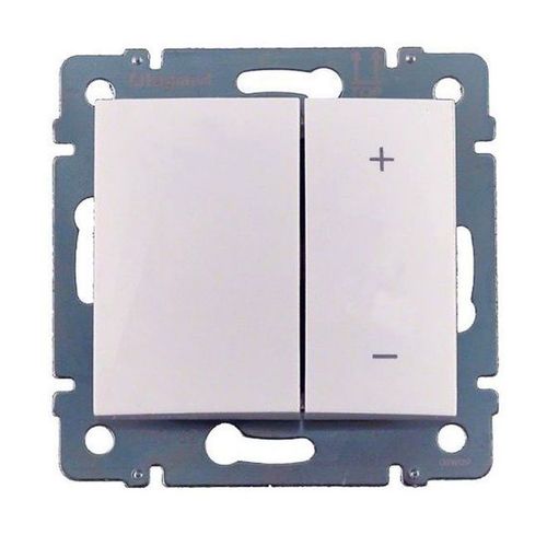 Светорегулятор клавишный Legrand VALENA, 400 Вт, белый