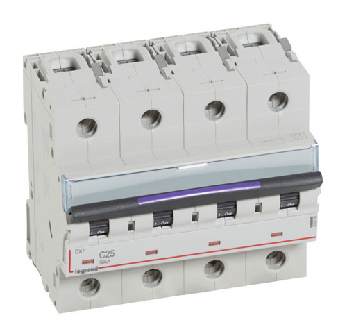 Автоматический выключатель Legrand DX³ 4P 25А (C) 50кА