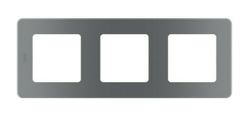 Рамка 3 поста Legrand INSPIRIA, дымчатый, 673957