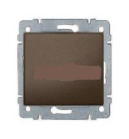 Выключатель 1-клавишный GALEA LIFE DIY, скрытый монтаж, темная бронза
