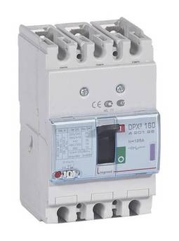 Силовой автомат DPX³, 50кА, 3P, 125А