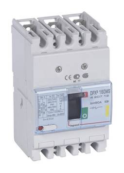 Силовой автомат DPX³, 16кА, 3P, 50А